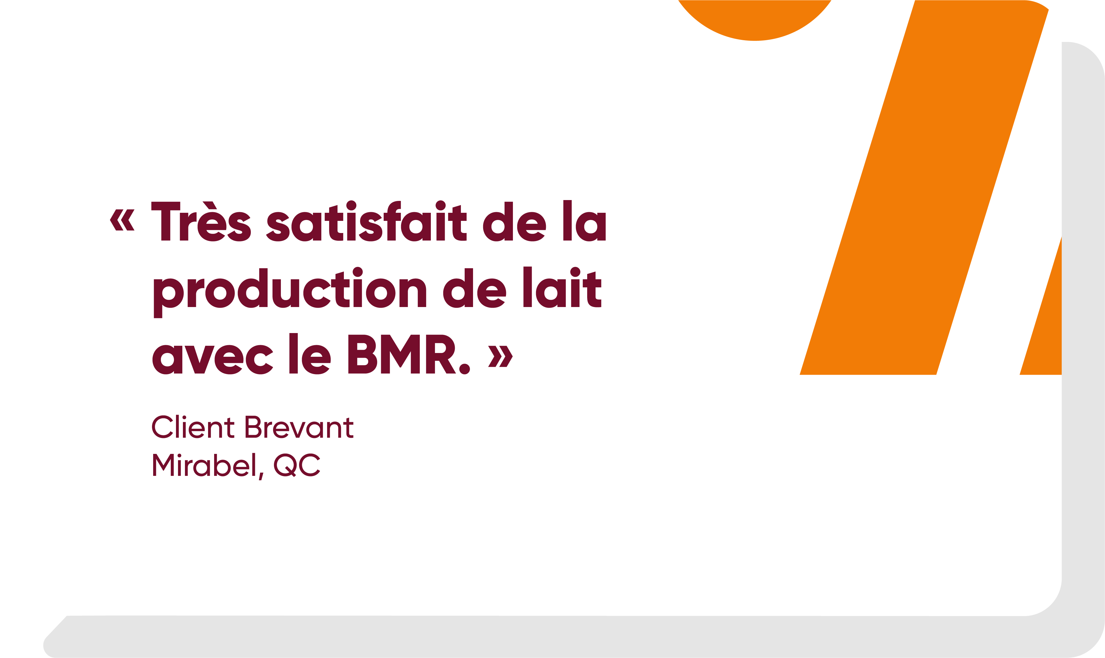 Nous avons récolté notre meilleure année de maïs avec du B79H45AM.