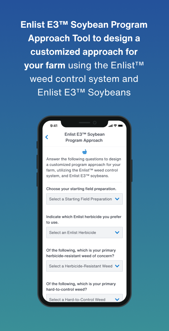 Enlist program apporach tool